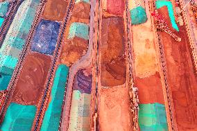 Iron Ore Import at Qingdao Port