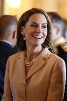 French President Visits the Royal Collection Exhibition - Windsor