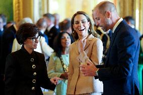 French President Visits the Royal Collection Exhibition - Windsor