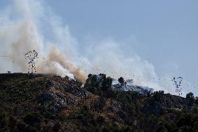 Wildfire Reaches Edge Of Marseille - France