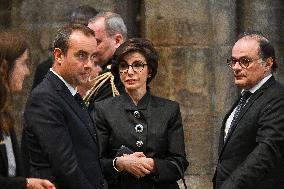 French President Visits Westminster Abbey - London
