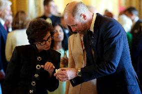 French President Visits the Royal Collection Exhibition - Windsor