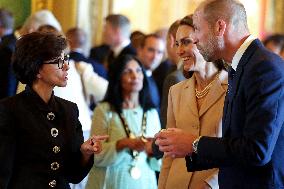 French President Visits the Royal Collection Exhibition - Windsor