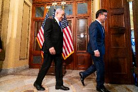 Speaker Johnson Welcomes PM Netanyahu of Israel