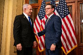 Speaker Johnson Welcomes PM Netanyahu of Israel