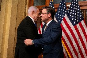 Speaker Johnson Welcomes PM Netanyahu of Israel
