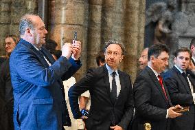French President Visits Westminster Abbey - London