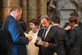 French President Visits Westminster Abbey - London