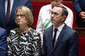 Tribute to late MP Olivier Marleix at the National Assembly - Paris RL