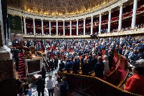 Tribute to late MP Olivier Marleix at the National Assembly - Paris RL