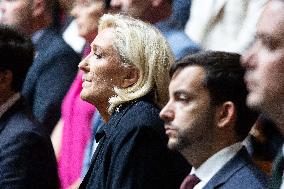 Tribute to late MP Olivier Marleix at the National Assembly - Paris RL