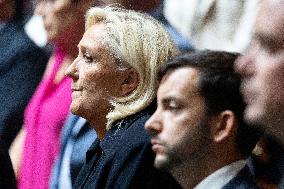 Tribute to late MP Olivier Marleix at the National Assembly - Paris RL