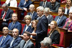 Tribute to late MP Olivier Marleix at the National Assembly - Paris RL