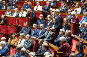 Tribute to late MP Olivier Marleix at the National Assembly - Paris RL