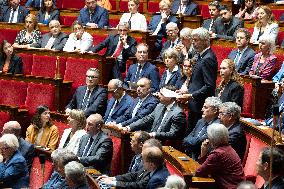Tribute to late MP Olivier Marleix at the National Assembly - Paris RL