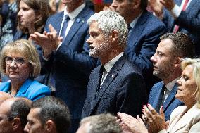 Tribute to late MP Olivier Marleix at the National Assembly - Paris RL