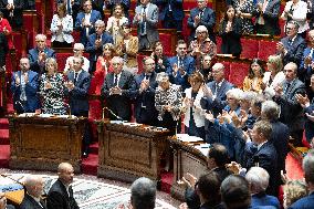 Tribute to late MP Olivier Marleix at the National Assembly - Paris RL