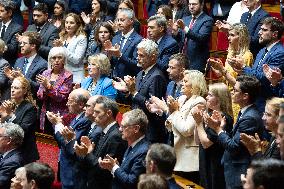 Tribute to late MP Olivier Marleix at the National Assembly - Paris RL