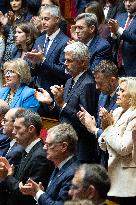 Tribute to late MP Olivier Marleix at the National Assembly - Paris RL