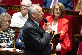 Tribute to late MP Olivier Marleix at the National Assembly - Paris RL