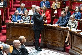 Tribute to late MP Olivier Marleix at the National Assembly - Paris RL