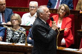 Tribute to late MP Olivier Marleix at the National Assembly - Paris RL