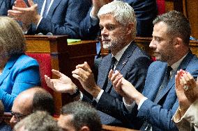 Tribute to late MP Olivier Marleix at the National Assembly - Paris RL