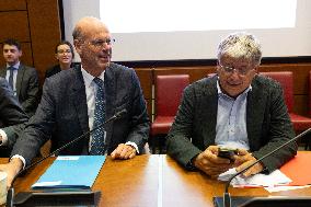 Hearing of Eric Lombard at the National Assembly - Paris RL