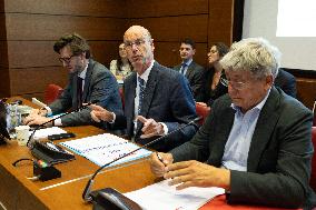 Hearing of Eric Lombard at the National Assembly - Paris RL