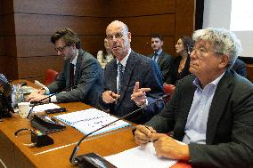 Hearing of Eric Lombard at the National Assembly - Paris RL