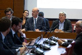 Hearing of Eric Lombard at the National Assembly - Paris RL
