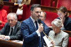 Questions to the government at the National Assembly - Paris RL