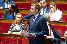 Questions to the government at the National Assembly - Paris RL