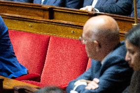 Tribute to late MP Olivier Marleix at the National Assembly - Paris RL