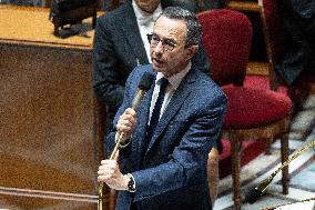 Questions to the government at the National Assembly - Paris RL