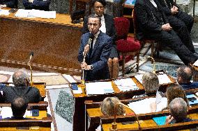 Questions to the government at the National Assembly - Paris RL