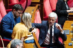 Questions to the government at the National Assembly - Paris RL