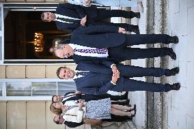 Emmanuel Macron on meeting - London