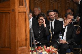 Macron Delivers A Speech In Front Of Parliamentarians - London