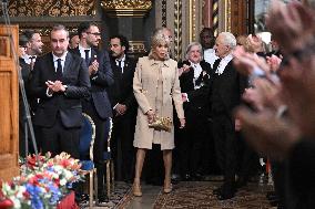 Macron Delivers A Speech In Front Of Parliamentarians - London