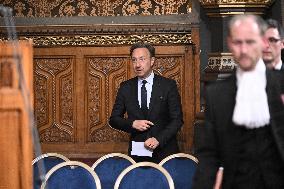 Macron Delivers A Speech In Front Of Parliamentarians - London