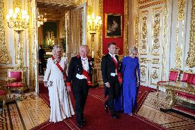 State Banquet at Windsor Castle