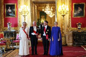 State Banquet at Windsor Castle