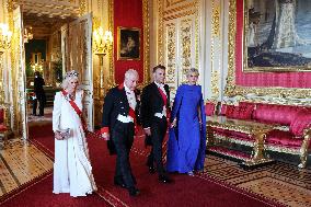 State Banquet at Windsor Castle