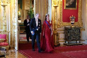 State Banquet at Windsor Castle