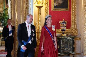 State Banquet at Windsor Castle
