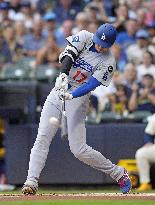 Baseball: Dodgers vs. Brewers