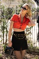 PFW - Chanel Outside Arrivals
