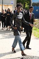 PFW - Chanel Outside Arrivals