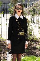 PFW - Chanel Outside Arrivals